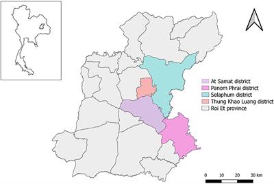 The First Lumpy Skin Disease Outbreak in Thailand (2021): Epidemiological Features and Spatio-Temporal Analysis